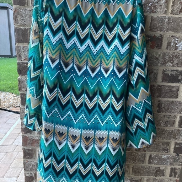YAHADA tunic/dress/cover up size large - Picture 5 of 9